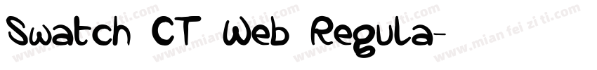 Swatch CT Web Regula字体转换